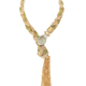 Luxury missanga B / ラジュアリーミサンガ B [ LightGreen × Gold ]