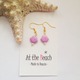 Shellピアス?purple