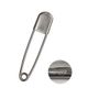 [INS5143] US ARMY デッドストック RISDON KEYTAG 刻印入りランドリーセーフティピン