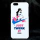 Bad princess JUST TWERK IT iPhoneケース