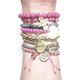CATHAMMILL キャットハミル オーストラリア の ピンク ブレスレットセット Pop gold pink bracelet ゴールド クロス ハート ブレスレッド 海外 ブランド