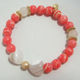 power stone bracelet/Love Ribbon