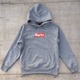 Bigcity BOX LOGO パーカー グレー