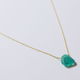 Emerald Loop Bracelet