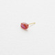 Ruby Rock Earring