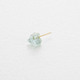 Aquamarine Rock Earring
