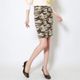 カモフラージュストレッチタイトスカート(カモフラ2/S〜LL)
