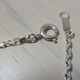 シルバー925のネックレス2mm（50ｃｍ）四面アズキ