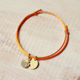 Shell Charm -Orange-