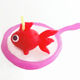 【完成品】金魚すくいキャンドル