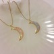 ムーンパワーネックレス(三日月)