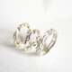 plant line rings - ladies gold