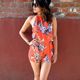 Flower romper　フラワー　ロンパー