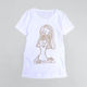 white JUDY T shirts / M