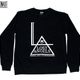 LOST ANGELS UNISEX SWEATSHIRT BLACK