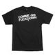 【COMMEdesFUCKDOWN】　フロントロゴTシャツ