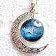 Moon Galaxy necklace