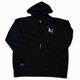 Fork Eye-ZIPHOOD BLACK
