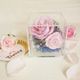 《名入れギフト☆メッセージ刻印》message ROSE  “SWEET”　優しいピンクのフラワーボックス