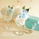 Design Flower   “Tiffany blue FLOWER”   ティファニーブルーの上品アレンジ