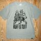  【レゲエ】FITNESS   RUFF & TUFF   Tee/Mix Gray 