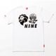  NINE RULAZ LINE x NESTA   Ollabo Logo   Tee/White 