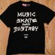  IRIEbyirielife x THRASHER   MUZICSKATE   Tee/Black 