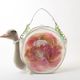 バラダチョウBAG　コラボwithアトリエ染花　＃PINK