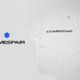 DOMESPAIR//VネックTシャツ White