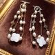 【SALE】二連シェル＆パールブレスレット