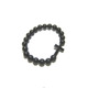 【EOLE】MATTE-ONYX/CROSS BRACELET[BLACK FINISH]