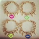 Lip & Studs Bracelet /リップ＆スタッズ ブレスレット