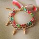 Silk Ribbon & Studs Bracelet 4colors / シルクリボン&スタッズ