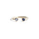 Sapphire Double Head Ring (L)