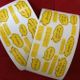 Sticker for English education 16Phrase　Baby version