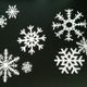 Snowflakes Cutting Sticker