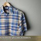 HATHAWAY インディアンマドラスシャツ　