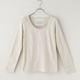 FABRIQUE en planete terre ファブリケアンプラネテールl/s-t Uネック 長袖カットソー 色：エクリュsize:38