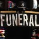 BLACK SCALE FUNERAL TOWEL