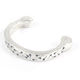sperm bangle2 silverplated