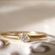 K18 diamond ring #004