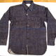 MISTER FREEDOM × SUGAR CANE 11oz. FIBER DENIM PATROL SHIRT SC26725