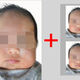 自分で撮影したお子様（赤ちゃん）の画像から証明写真を作成！お得パック！