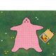 【英国より取り寄せ】Bear Skin Picnic Blanket(レジャーシート)