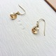 一粒スワロのピアス【gold】