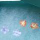 オレンジ☆紫ピアス