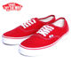 VANS[バンズ]（メンズ）-AUTHENTIC オーセンティック-RED　バンズスニーカー-アメリカ企画モデル-VN-0EE3RED