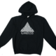 Triangle Logo-Hoodie Black