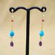 ColorStone Design Earrings