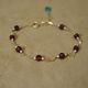 Garnet Station Bracelet(r/c)